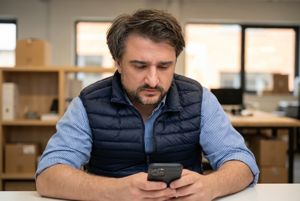 Le fondateur de Brabant Movers au travail à Halle
